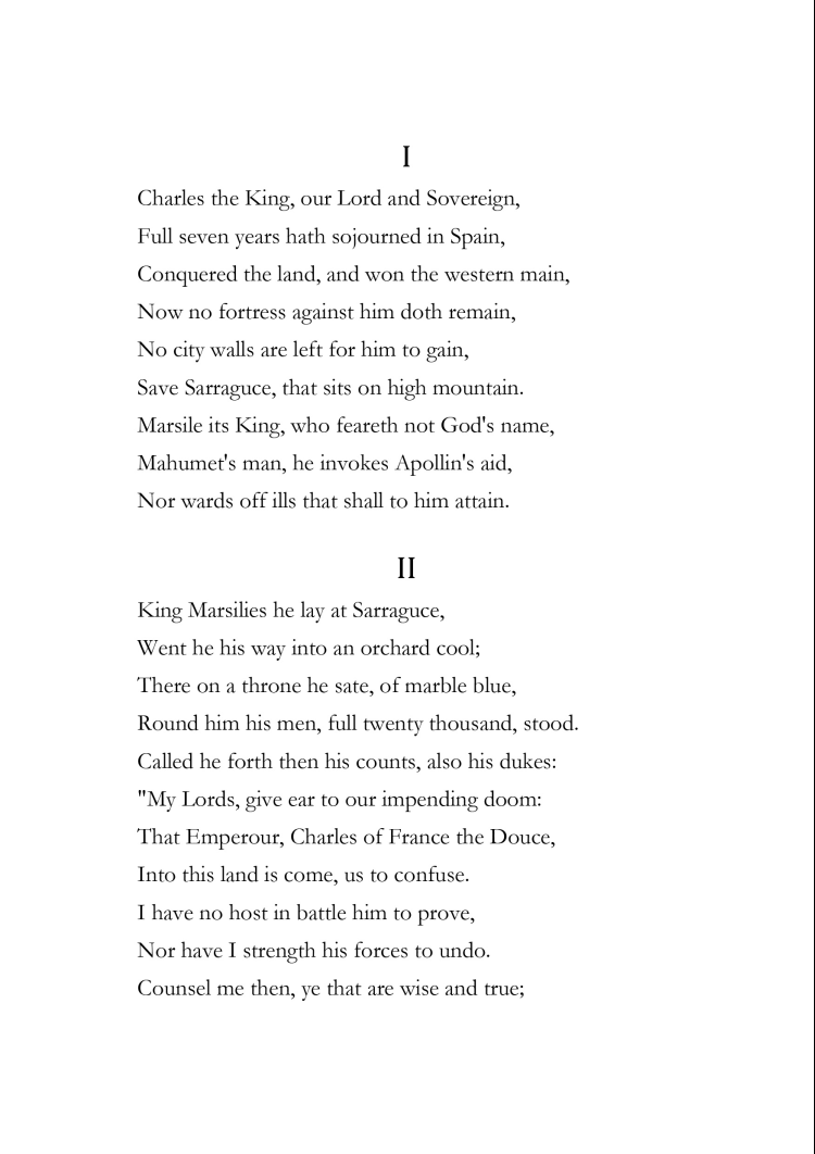 Crusader Kings II: The Song of Roland Ebook