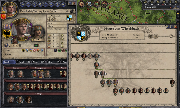 Crusader Kings II: Dynasty Shield Pack