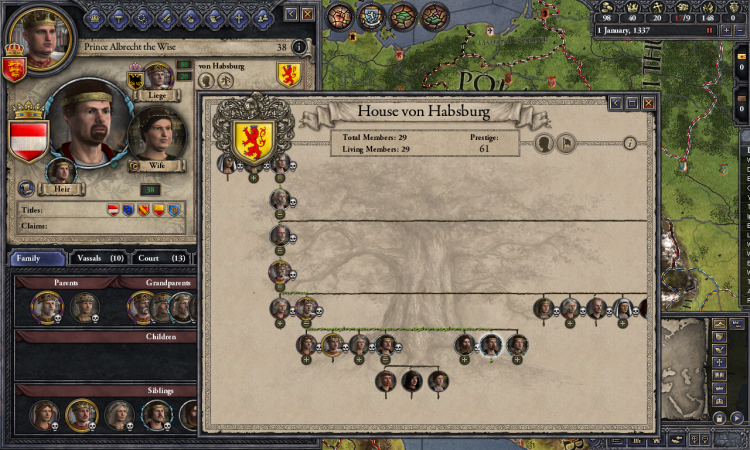 Crusader Kings II: Dynasty Shield Pack