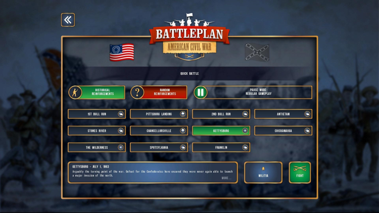 Battleplan : American Civil War