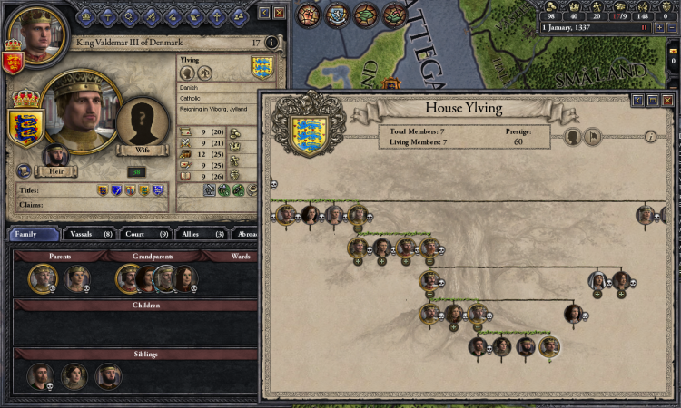 Crusader Kings II: Dynasty Shield Pack