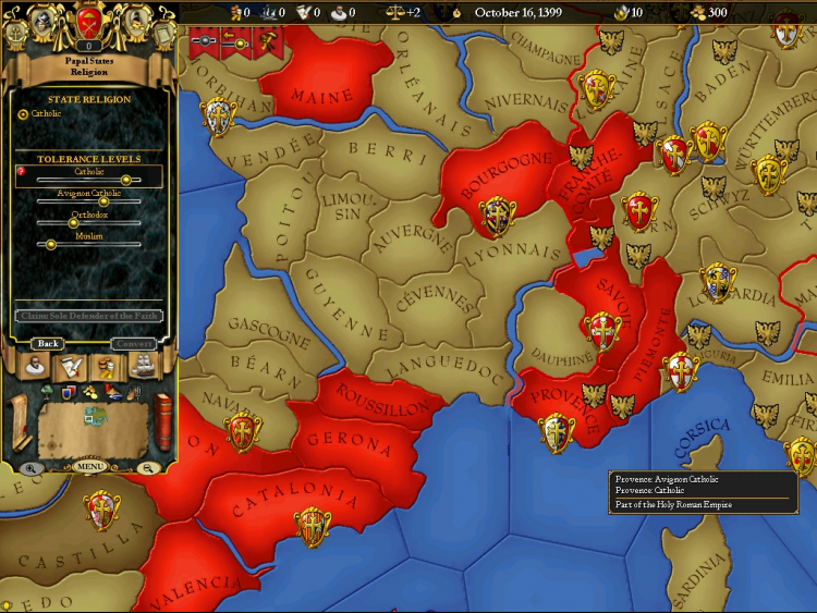 For The Glory: A Europa Universalis Game