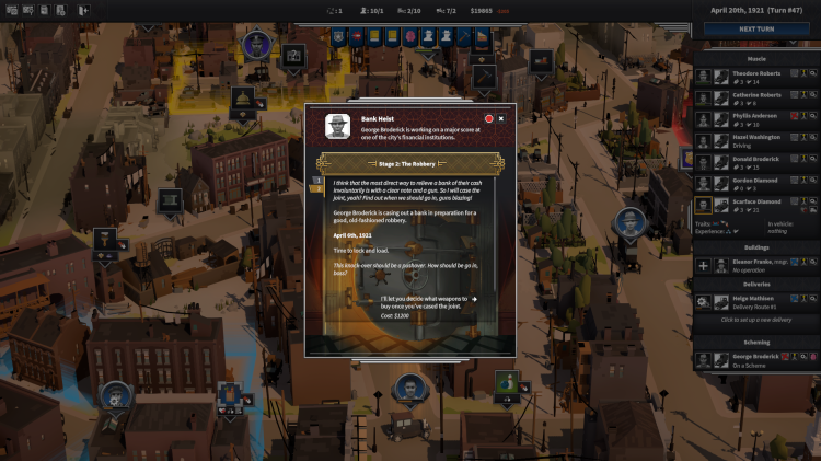 City of Gangsters: Criminal Record
