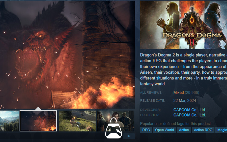 Dragon’s Dogma 2: Steam İncelemelerinde Çakıldı