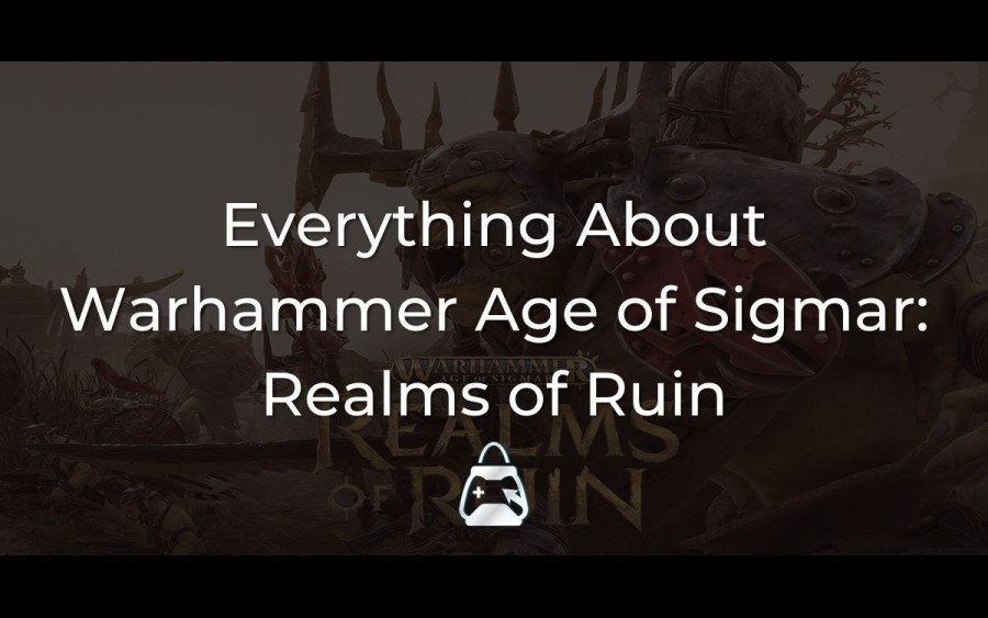 Warhammer Age of Sigmar: Realms of Ruin ve eTail logosu