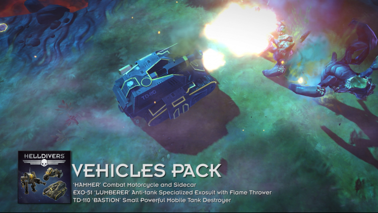 HELLDIVERS™ Vehicles Pack