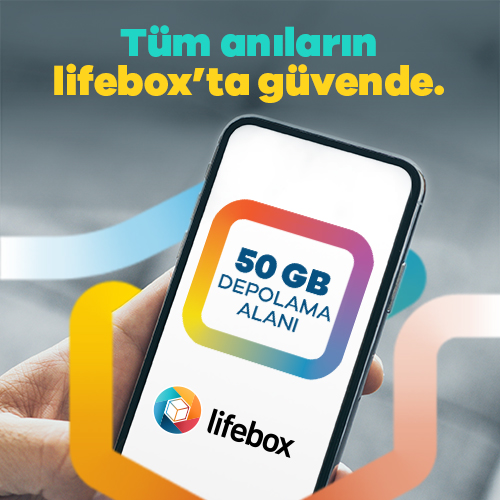 Lifebox 1 Aylık 50GB