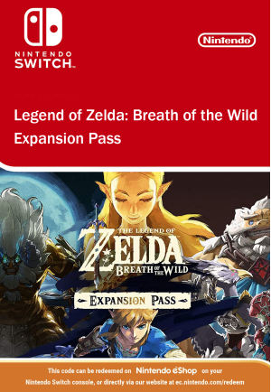 Legend of Zelda: Breath of the Wild Expansion Pass DLC Nintendo Switch