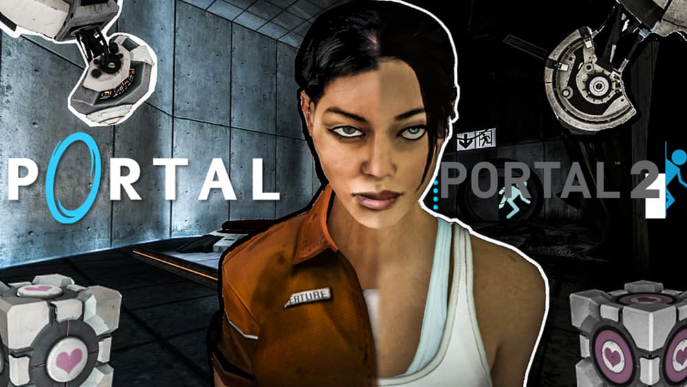 Portal 1 ile 2 Afiş