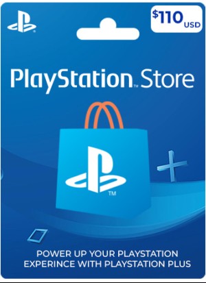 PlayStation Store Card 110 USD (United States)
