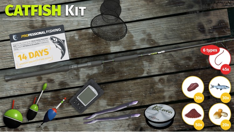 Professional Fishing: Catfish Kit