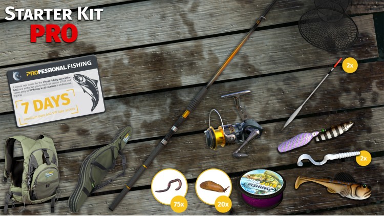 Professional Fishing: Starter Kit Pro