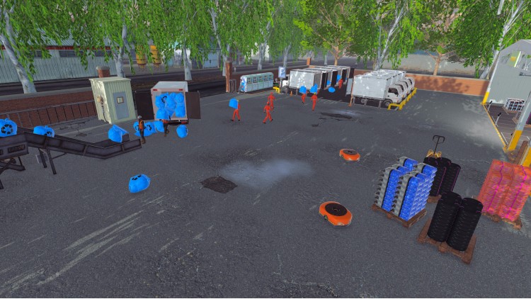 Recycling Center Simulator