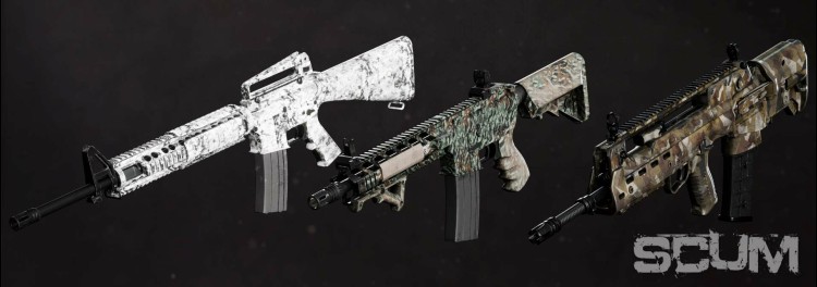 SCUM Weapon Skins pack