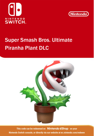 Super Smash Bros Ultimate - Piranha Plant DLC Nintendo Switch
