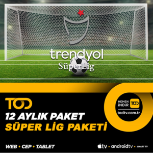 Tod Süper Lig 12 Aylık 4 Ekran