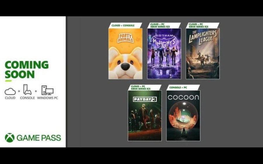 Xbox Game Pass Eylül Oyunları ve Solda Xbox Game Pass logosu