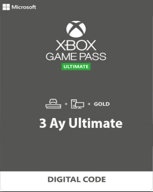 Xbox Game Pass Ultimate 3 Ay TR
