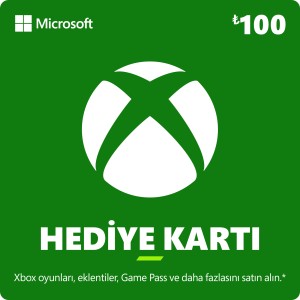 Xbox Live 100 TRY Hediye Kartı